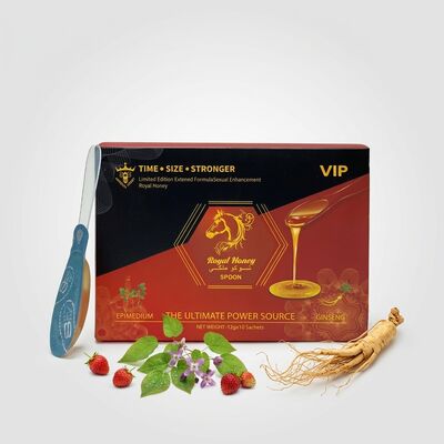 Aardbei Kruiden Ginseng Honing – Mannelijke Energiebooster