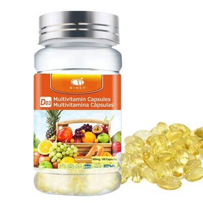 Bom preço Multivitaminas Cápsulas Suplemento dietético com impulsionador energético impulsionador imunológico 60PCS/ garrafa on-line