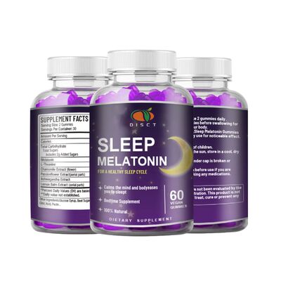 Good price Natural Sleep Support And Immune Booster Wellness Gummy With Fruit Flavor For Restful Nights online