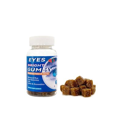 Bom preço A pectina amigável do vegan livre do açúcar baseou o olho brilhante Gummies para o relevo de tensão do olho de Digitas on-line
