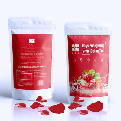 Buen precio Té de hierbas para adelgazar con sabor a fresa para apoyar el metabolismo y controlar el peso en línea