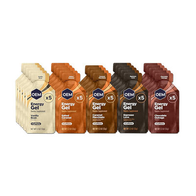 Bom preço Sabores mistos de gel energético premium com eletrólitos e aminoácidos de carboidratos complexos on-line