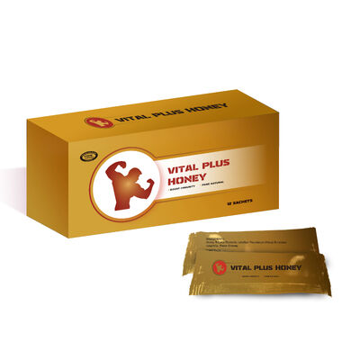 Καλή τιμή Μέλι Vital Plus για άνδρες με πλούσιες βιταμίνες Ενισχυτικό ενέργειας βιολογικό χωρίς ζάχαρη σε απευθείας σύνδεση