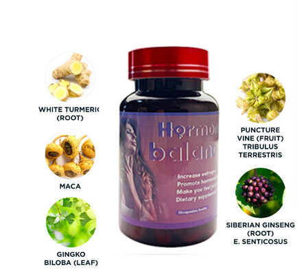 Buon prezzo Ripetitore femminile botanico naturale della libido con il supplemento dell'equilibrio dell'ormone adattogeno per le donne OEM in linea