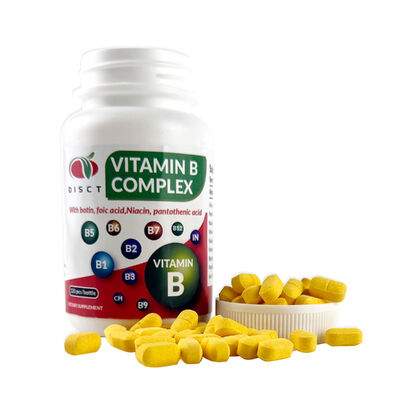 Bom preço Vitaminas Super B Complexo Personalizadas Com Ácido Fólico de Biotina 120 comprimidos/Fola on-line